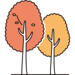 Autumn Tree SVG Icon